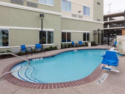 outdoor pool - hotel courtyard dallas plano/richardson - plano, united states of america