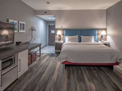 bedroom - hotel hampton inn and ste dallas/plano central - plano, united states of america