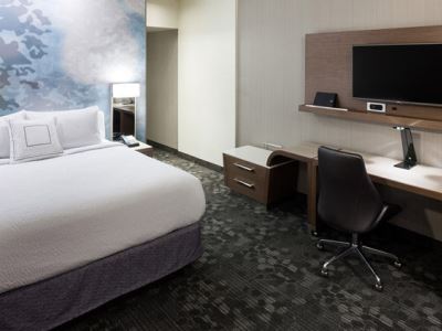 bedroom - hotel courtyard houston north/shenandoah - shenandoah, texas, united states of america