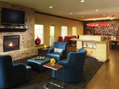 lobby - hotel towneplace suites houston north - shenandoah, texas, united states of america