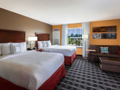 bedroom - hotel towneplace suites houston north - shenandoah, texas, united states of america