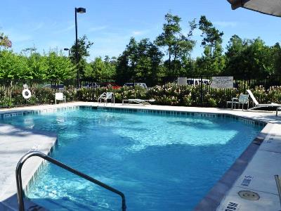 outdoor pool - hotel springhill suites houston the woodlands - the woodlands, united states of america