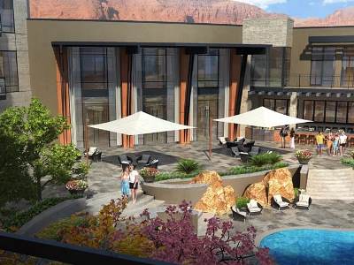 outdoor pool - hotel hoodoo moab curio collection by hilton - moab, united states of america