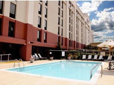 outdoor pool - hotel hampton inn old town area south - alexandria, virginia, united states of america