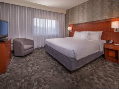 bedroom 1 - hotel courtyard dulles airport chantilly - chantilly, united states of america