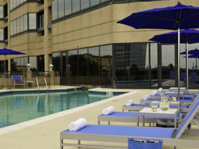 outdoor pool - hotel washington dulles marriott suites - herndon, united states of america