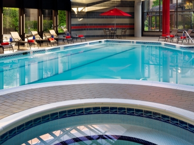 indoor pool - hotel hilton washington dulles airport - herndon, united states of america