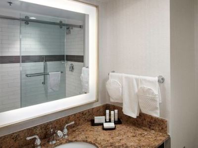 bathroom 1 - hotel embassy suites tysons corner - vienna, virginia, united states of america