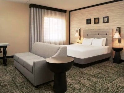 bedroom 1 - hotel hilton appleton paper valley - appleton, united states of america