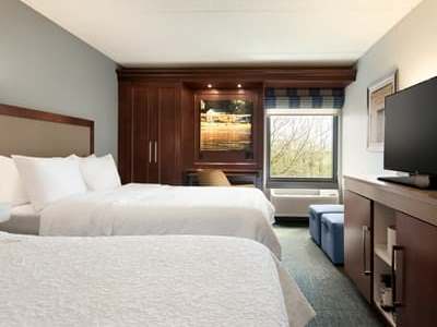 bedroom 3 - hotel hampton inn appleton-fox river mall area - appleton, united states of america