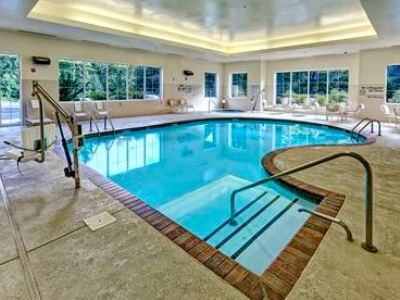 indoor pool - hotel hampton inn and suites sapphire valley - cashiers, united states of america