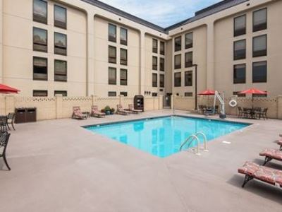 outdoor pool - hotel hampton inn salisbury - salisbury, north carolina, united states of america