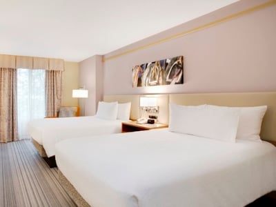standard bedroom 1 - hotel hilton garden inn saratoga springs - saratoga springs, united states of america