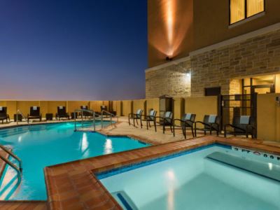 outdoor pool - hotel courtyard houston kingwood - kingwood, united states of america