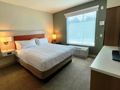 bedroom - hotel hawthorn suites wyndham kingwood/houston - kingwood, united states of america
