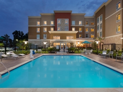 outdoor pool - hotel homewood suites north houston / spring - spring, united states of america