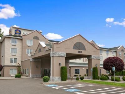 exterior view - hotel best western plus mountain view inn - auburn, washington, united states of america