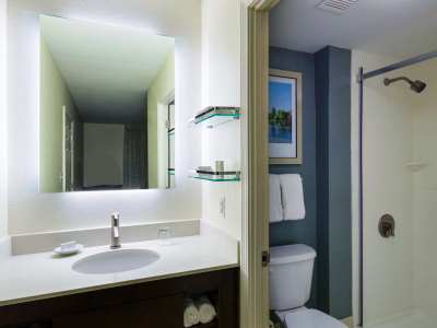 bathroom - hotel residence inn boston framingham - framingham, united states of america