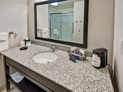 bathroom - hotel hampton inn indianola - indianola, united states of america