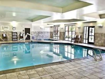 indoor pool - hotel hampton inn and suites salt lake city - farmington, utah, united states of america