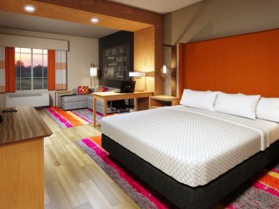 bedroom - hotel la quinta inn and suites pflugerville - pflugerville, united states of america