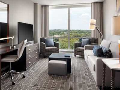bedroom 1 - hotel homewood suites teaneck glenpointe - teaneck, united states of america