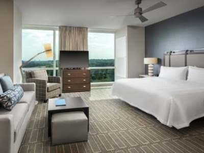 bedroom - hotel homewood suites teaneck glenpointe - teaneck, united states of america