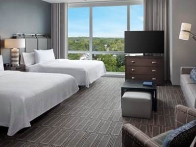 bedroom 4 - hotel homewood suites teaneck glenpointe - teaneck, united states of america