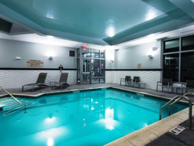 indoor pool - hotel residence inn boston needham - needham, united states of america