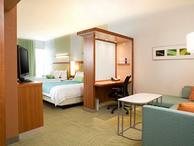 bedroom - hotel springhill suites philadelphia airport - ridley park, united states of america