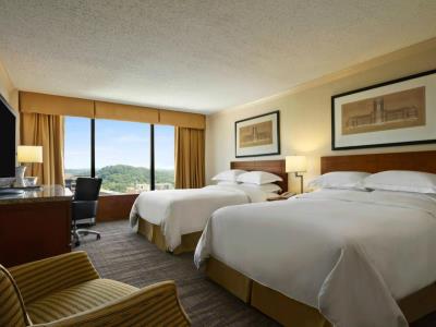 bedroom 1 - hotel hilton knoxville - knoxville, tennessee, united states of america
