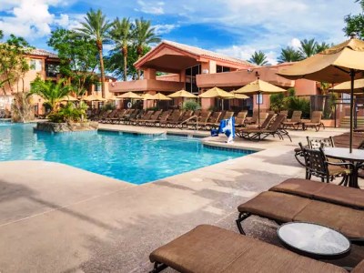 outdoor pool - hotel hilton vacation club villa mirage - scottsdale, united states of america