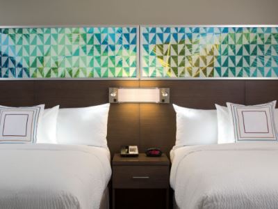 bedroom 2 - hotel residence inn miami beach south beach - miami beach, united states of america