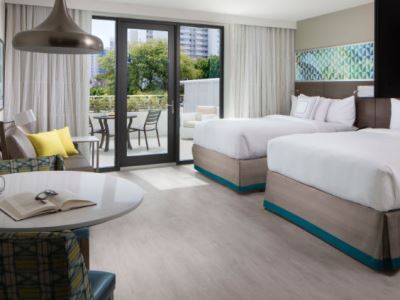 bedroom 4 - hotel residence inn miami beach south beach - miami beach, united states of america