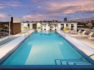 outdoor pool 2 - hotel residence inn miami beach south beach - miami beach, united states of america