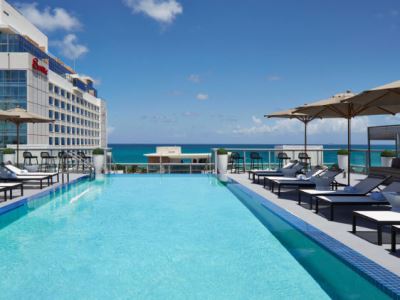 outdoor pool - hotel ac hotel miami beach - miami beach, united states of america