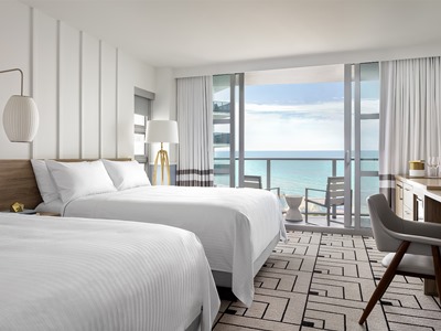 bedroom 2 - hotel cadillac hotel and beach club - miami beach, united states of america