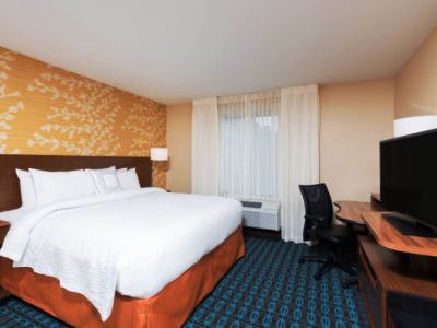 bedroom 1 - hotel fairfield inn suites orlando celebration - kissimmee, united states of america