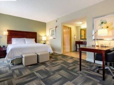 bedroom 1 - hotel hampton inn and suites orlando south lbv - kissimmee, united states of america