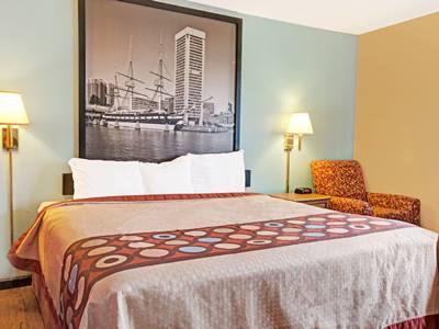 bedroom - hotel super 8 by wyndham baltimore/essex area - baltimore, united states of america