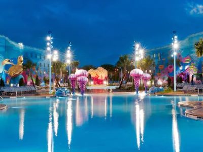 outdoor pool - hotel disneys art of animation resort - lake buena vista, united states of america