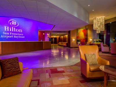 lobby - hotel hilton san francisco airport bayfront - burlingame, united states of america
