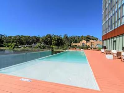 outdoor pool - hotel hampton by hilton montevideo carrasco - canelones, uruguay
