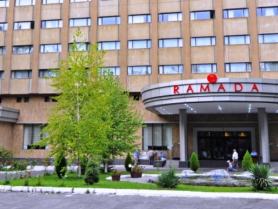 exterior view - hotel ramada by wyndham tashkent - tashkent, uzbekistan
