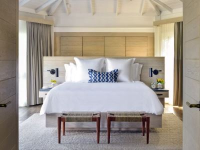 bedroom 1 - hotel rosewood little dix bay - virgin gorda, virgin islands (british)