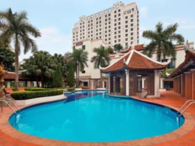 outdoor pool - hotel sheraton hanoi - hanoi, vietnam