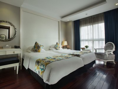 bedroom - hotel golden silk boutique - hanoi, vietnam