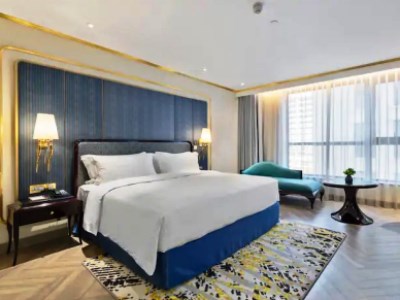 bedroom 2 - hotel dolce by wyndham hanoi golden lake - hanoi, vietnam