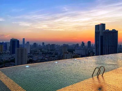 outdoor pool - hotel dolce by wyndham hanoi golden lake - hanoi, vietnam