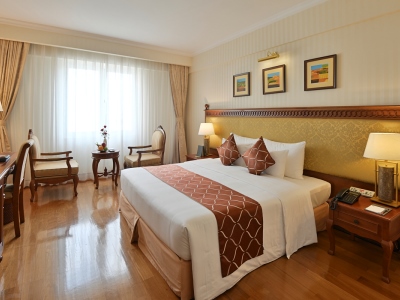 bedroom - hotel grand saigon - ho chi minh, vietnam